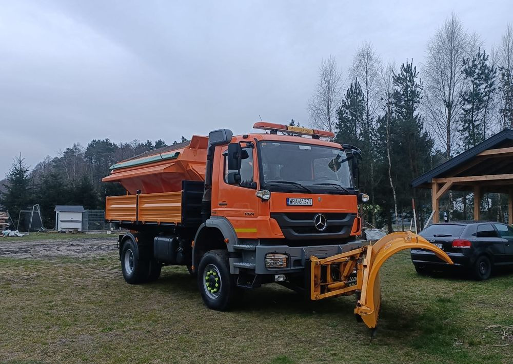 Mercedes-Benz Axor 1824 - Sniego valymo mašina: foto 4 Mercedes-Benz Axor 1824 - Sniego valymo mašina: foto 4