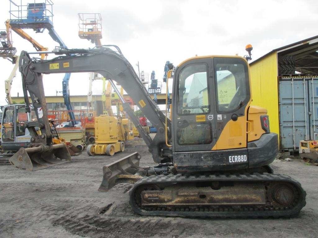 Volvo ECR 88 D - Mini ekskavatorius: foto 5 Volvo ECR 88 D - Mini ekskavatorius: foto 5