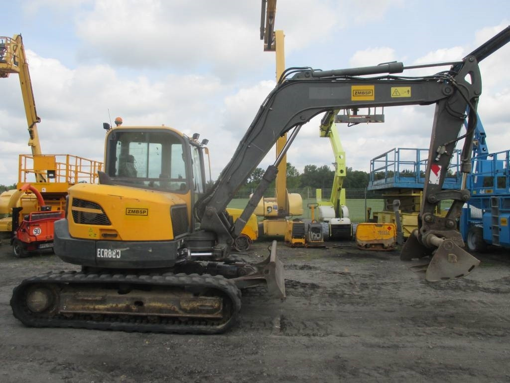 Volvo ECR 88 D - Mini ekskavatorius: foto 1 Volvo ECR 88 D - Mini ekskavatorius: foto 1