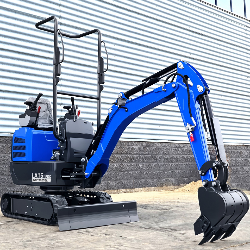 LEZUM LA16Pro Mini Excavator Kubota Euro 5/Epa Engine Mini Excavator For Sale - Mini ekskavatorius: foto 4 LEZUM LA16Pro Mini Excavator Kubota Euro 5/Epa Engine Mini Excavator For Sale - Mini ekskavatorius: foto 4