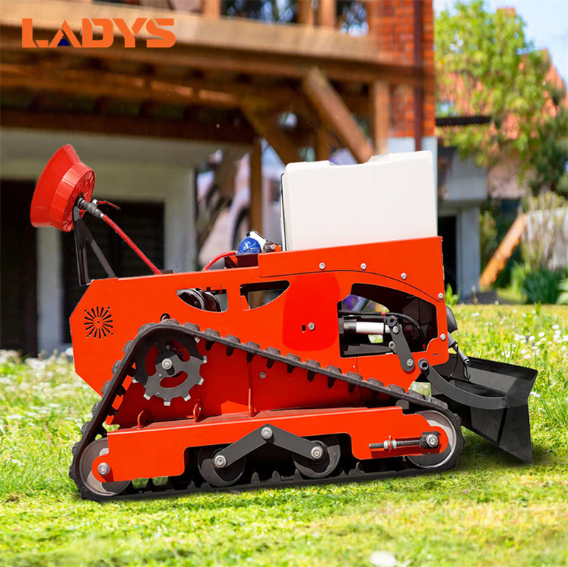 LADYS LD1000 Electric Remote Control Multi-Function Lawn Mower All-Terrain Agricultural Sprayers Pesticide Spraying Mower Gas Gasoline Track Crawler Lawn Mower - Šienapjovė: foto 2 LADYS LD1000 Electric Remote Control Multi-Function Lawn Mower All-Terrain Agricultural Sprayers Pesticide Spraying Mower Gas Gasoline Track Crawler Lawn Mower - Šienapjovė: foto 2
