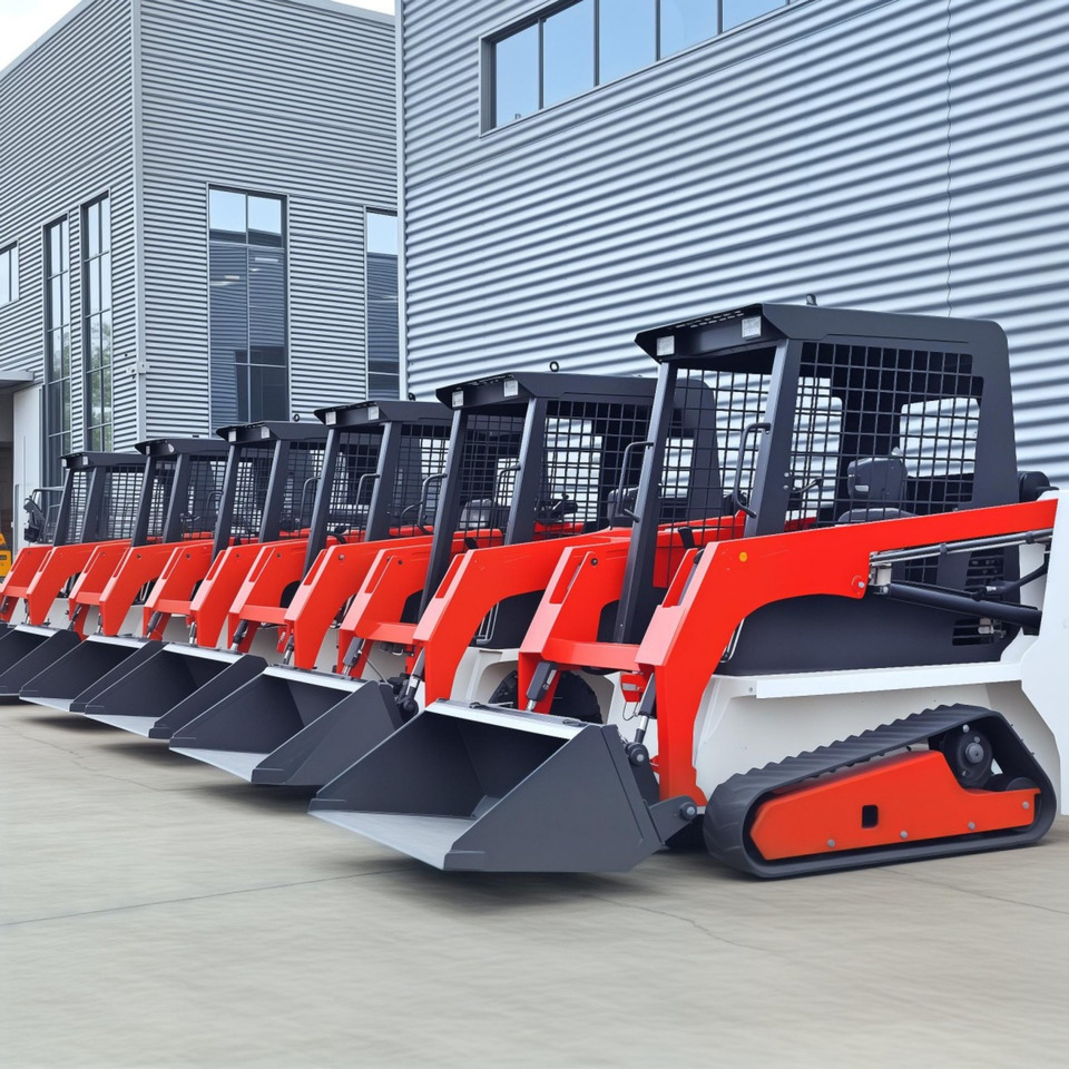LEZUM Free Shipping Mini Skid Steer Loader Compact Track Electric/Diesel Chinese Mini Skid Steer Loader For Sale With Mini Skid Steer Attachments 4 In 1 Bucket - Mini krautuvas: foto 1 LEZUM Free Shipping Mini Skid Steer Loader Compact Track Electric/Diesel Chinese Mini Skid Steer Loader For Sale With Mini Skid Steer Attachments 4 In 1 Bucket - Mini krautuvas: foto 1