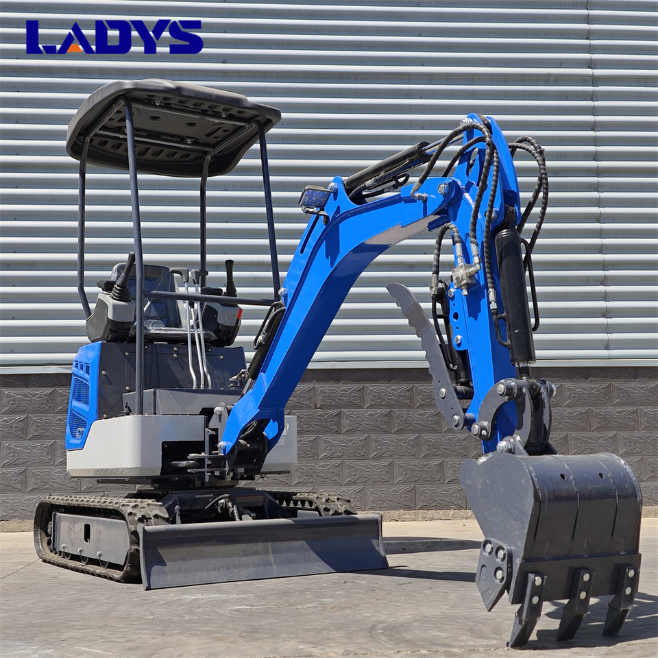 LADYS DY18Mini Excavator Digger Miniexcavadora EPA Kubota Engine Mini Excavator For Sale With Mini Excavator Attachment Set - Vikšrinis ekskavatorius: foto 4 LADYS DY18Mini Excavator Digger Miniexcavadora EPA Kubota Engine Mini Excavator For Sale With Mini Excavator Attachment Set - Vikšrinis ekskavatorius: foto 4