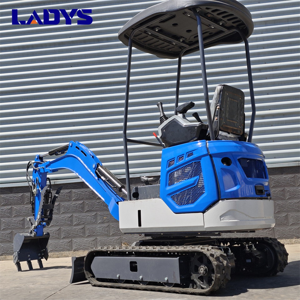 LADYS DY18Mini Excavator Digger Miniexcavadora EPA Kubota Engine Mini Excavator For Sale With Mini Excavator Attachment Set - Vikšrinis ekskavatorius: foto 3 LADYS DY18Mini Excavator Digger Miniexcavadora EPA Kubota Engine Mini Excavator For Sale With Mini Excavator Attachment Set - Vikšrinis ekskavatorius: foto 3