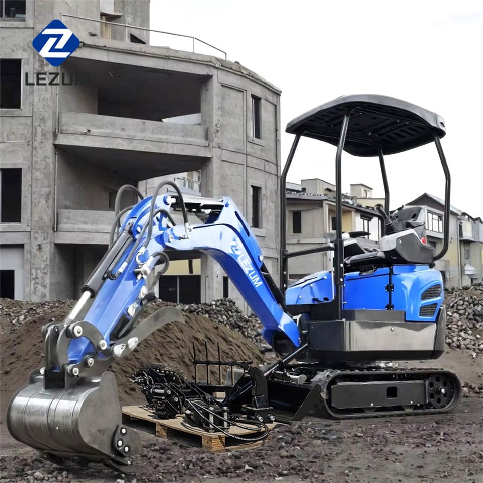 LEZUM DY18 Mini Excavator Digger Miniexcavadora EPA Kubota Engine Mini Excavator For Sale With Mini Excavator Attachment Set lizingą LEZUM DY18 Mini Excavator Digger Miniexcavadora EPA Kubota Engine Mini Excavator For Sale With Mini Excavator Attachment Set: foto 6