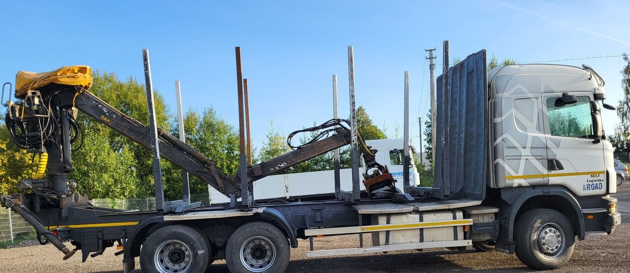 Scania G480 - Miškovežis, Sunkvežimis su kranu: foto 4 Scania G480 - Miškovežis, Sunkvežimis su kranu: foto 4