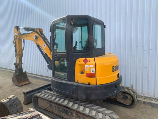 Bobcat E50 - Mini ekskavatorius: foto 2 Bobcat E50 - Mini ekskavatorius: foto 2