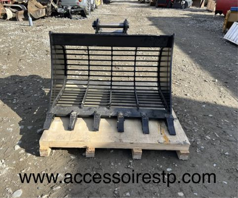 Godet squelette pour 7T à 10T - axe 50 mm - Rūšiavimo kaušas - Statybinė technika: foto 1 Godet squelette pour 7T à 10T - axe 50 mm - Rūšiavimo kaušas - Statybinė technika: foto 1