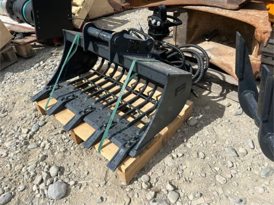Godet squelette pour minipelle de 1T à 2T5 - Rūšiavimo kaušas - Statybinė technika: foto 3 Godet squelette pour minipelle de 1T à 2T5 - Rūšiavimo kaušas - Statybinė technika: foto 3