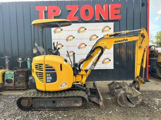 Komatsu PC26MR-3 à 19900€ HT - Mini ekskavatorius: foto 1 Komatsu PC26MR-3 à 19900€ HT - Mini ekskavatorius: foto 1