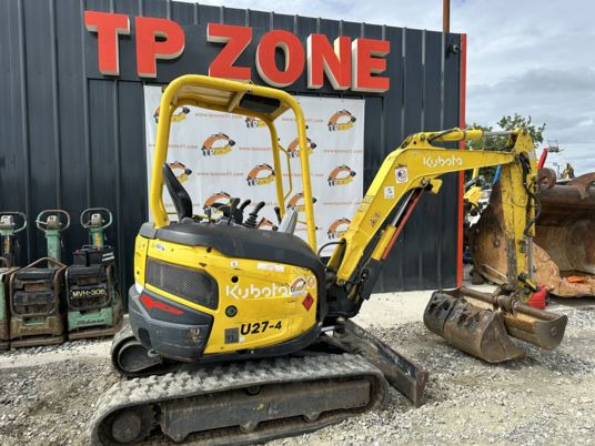 Kubota U27-4 à 19900€ HT - Mini ekskavatorius: foto 3 Kubota U27-4 à 19900€ HT - Mini ekskavatorius: foto 3