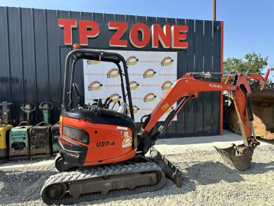 Kubota U27-4 à 20500 € HT - Mini ekskavatorius: foto 1 Kubota U27-4 à 20500 € HT - Mini ekskavatorius: foto 1