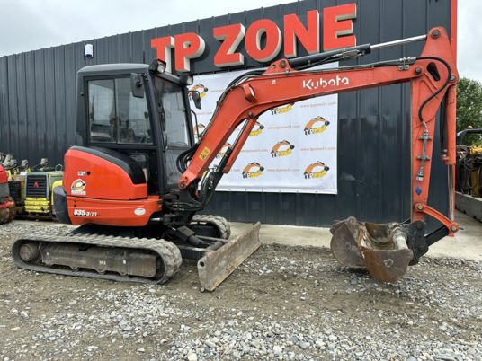 Kubota U35-3A3 Cabine - Mini ekskavatorius: foto 5 Kubota U35-3A3 Cabine - Mini ekskavatorius: foto 5