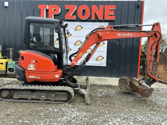 Kubota U35-3A3 Cabine - Mini ekskavatorius: foto 3 Kubota U35-3A3 Cabine - Mini ekskavatorius: foto 3