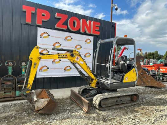 Wacker Neuson ET24  -  Canopy  -  Attache rapide hydraulique - Mini ekskavatorius: foto 2 Wacker Neuson ET24  -  Canopy  -  Attache rapide hydraulique - Mini ekskavatorius: foto 2
