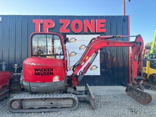 Wacker Neuson EZ38 Cabine à 19900 € HT - Mini ekskavatorius: foto 1 Wacker Neuson EZ38 Cabine à 19900 € HT - Mini ekskavatorius: foto 1