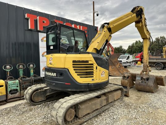 Yanmar B7 Sigma - double déport de bras à 43900 € HT - Vikšrinis ekskavatorius: foto 1 Yanmar B7 Sigma - double déport de bras à 43900 € HT - Vikšrinis ekskavatorius: foto 1