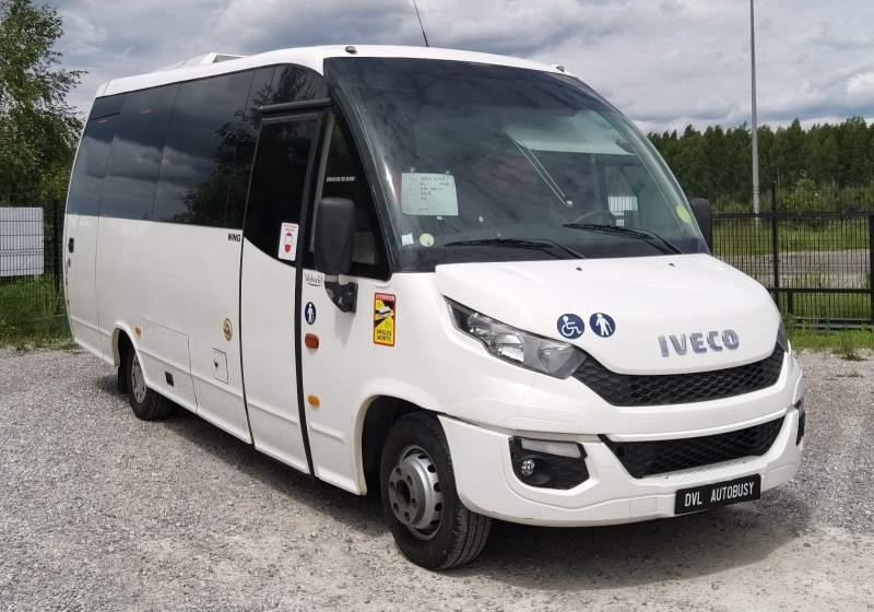 Priemiestinis autobusas Iveco Daily Wing Indcar euro 6 *winda*klima*webasto*: foto 1