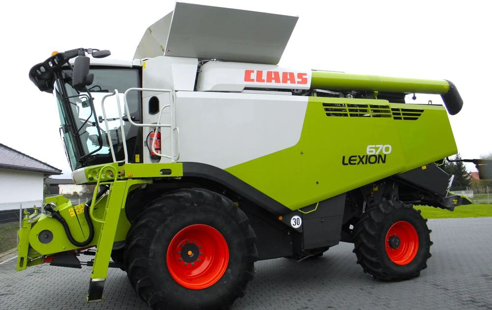 Claas Lexion 670 2019 Rok, Heder V 770, Najbogatsza Wersja, Nie Malowany, Stan Idealny - Derliaus nuėmimo kombainas: foto 1 Claas Lexion 670 2019 Rok, Heder V 770, Najbogatsza Wersja, Nie Malowany, Stan Idealny - Derliaus nuėmimo kombainas: foto 1