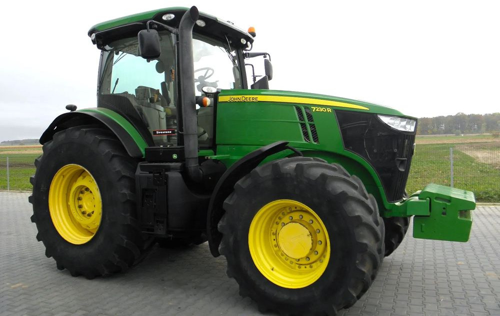 John Deere 7230 R 2012 Rok Nie Malowany, Skrzynia POWERQUAD, Stan Bardzo Dobry - Traktorius: foto 3 John Deere 7230 R 2012 Rok Nie Malowany, Skrzynia POWERQUAD, Stan Bardzo Dobry - Traktorius: foto 3