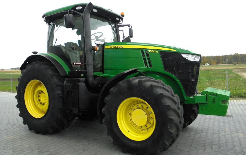 John Deere 7230 R 2012 Rok Nie Malowany, Skrzynia POWERQUAD, Stan Bardzo Dobry - Traktorius: foto 1 John Deere 7230 R 2012 Rok Nie Malowany, Skrzynia POWERQUAD, Stan Bardzo Dobry - Traktorius: foto 1