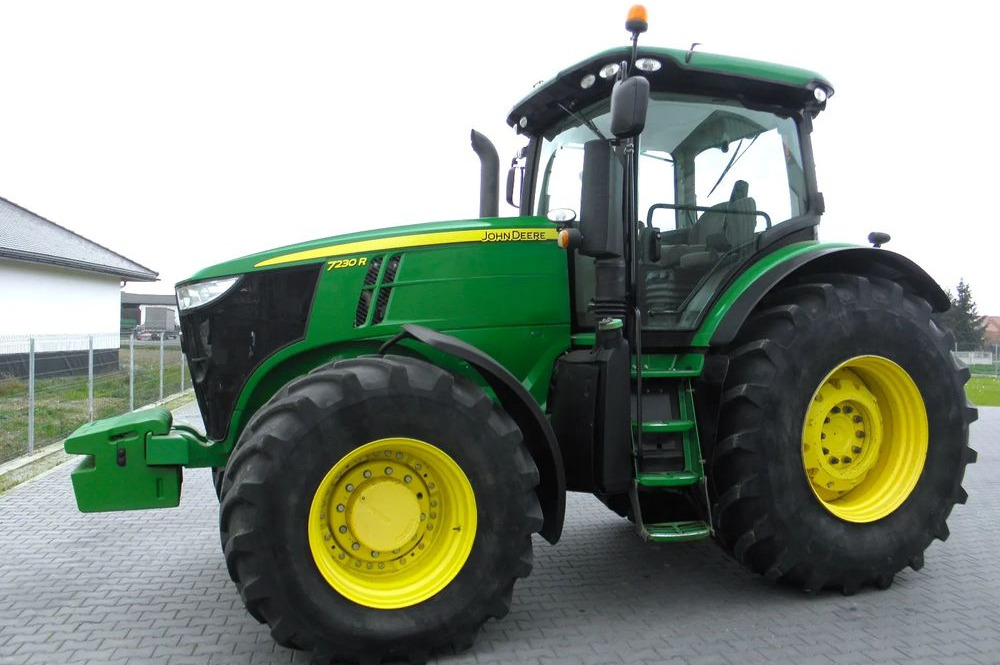 John Deere 7230 R 2012 Rok Nie Malowany, Skrzynia POWERQUAD, Stan Bardzo Dobry - Traktorius: foto 4 John Deere 7230 R 2012 Rok Nie Malowany, Skrzynia POWERQUAD, Stan Bardzo Dobry - Traktorius: foto 4