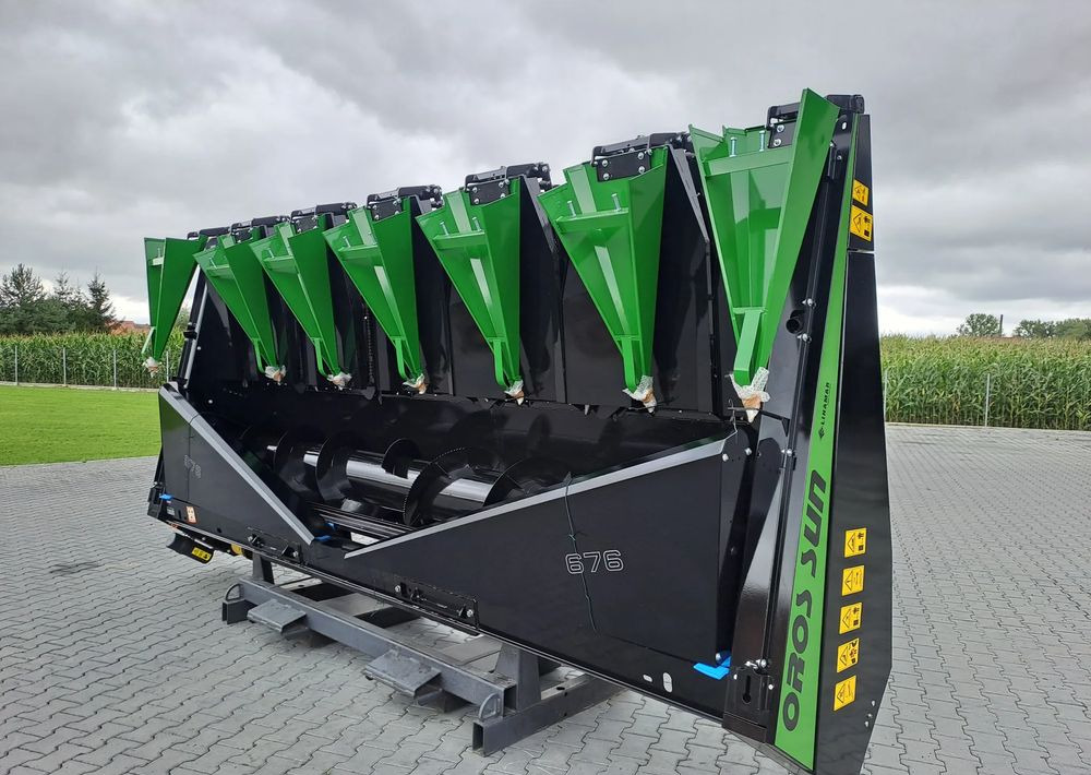 Oros Oros SUN 676 6 rzędowy, Nowe Przystawki do zbioru Słonecznika - Saulėgražų pjaunamoji: foto 1 Oros Oros SUN 676 6 rzędowy, Nowe Przystawki do zbioru Słonecznika - Saulėgražų pjaunamoji: foto 1