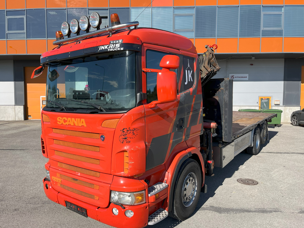 SCANIA R420 6x2 + CRANE FASSI 23TM PLATFORM 7720 - Sunkvežimis su kranu: foto 4 SCANIA R420 6x2 + CRANE FASSI 23TM PLATFORM 7720 - Sunkvežimis su kranu: foto 4