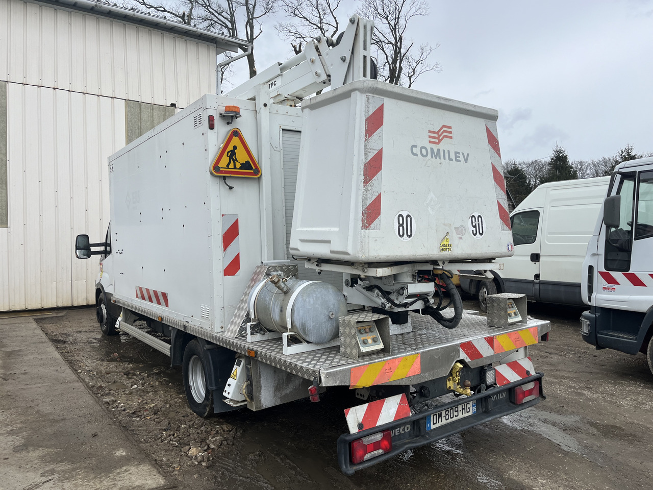 Autobokštelio Iveco Daily 70-170: foto 12
