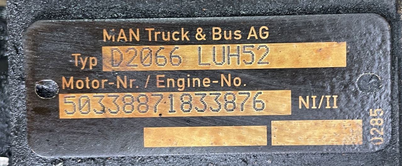 MAN Motor MAN Lions City D2066 LUH 52 Euro 6 Block D 2066 Motorblock Kurbelwelle - Variklis ir dalys - Autobusas: foto 4 MAN Motor MAN Lions City D2066 LUH 52 Euro 6 Block D 2066 Motorblock Kurbelwelle - Variklis ir dalys - Autobusas: foto 4