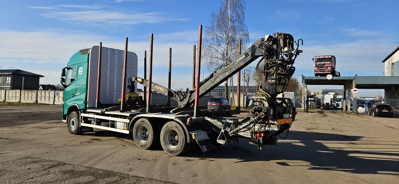 Miškovežis, Sunkvežimis su kranu pervežimui medienos VOLVO FH: foto 7