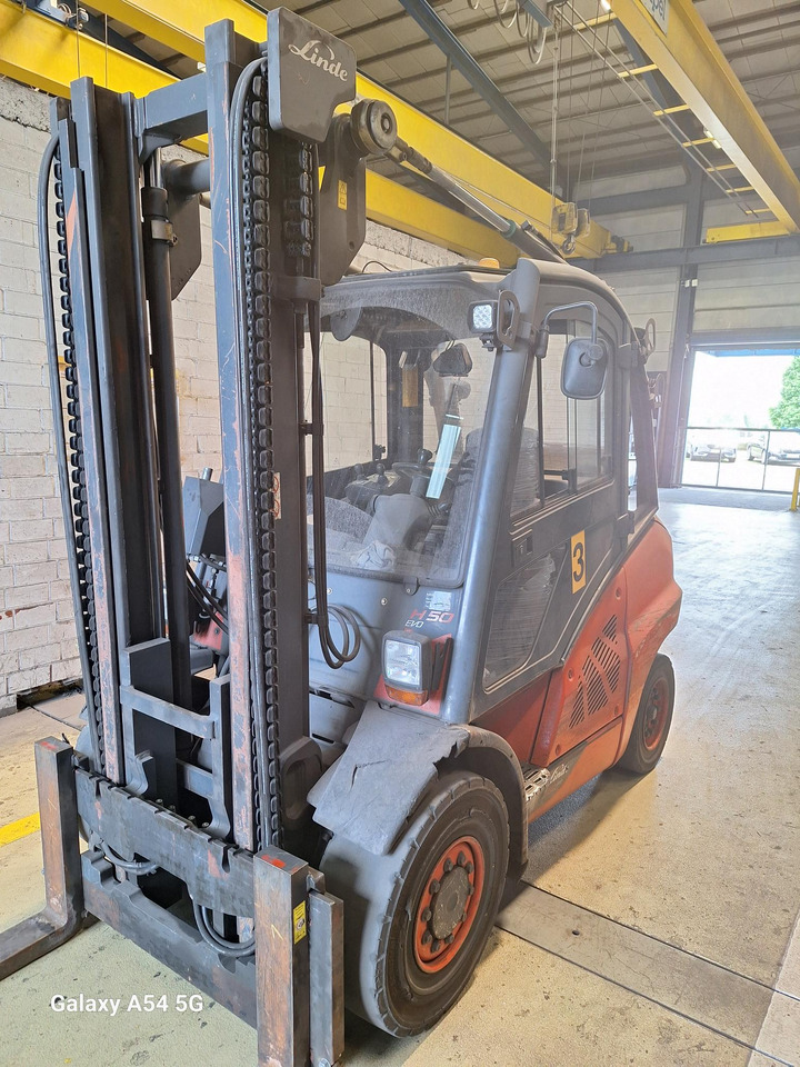 LINDE H 50 D-02 600 - Dyzelinis krautuvas: foto 1 LINDE H 50 D-02 600 - Dyzelinis krautuvas: foto 1
