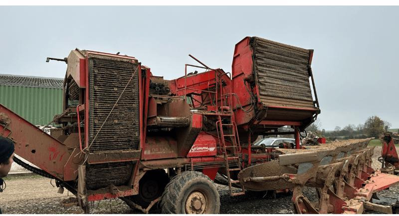 GRIMME DR1500 - Bulvių kombainas: foto 5 GRIMME DR1500 - Bulvių kombainas: foto 5