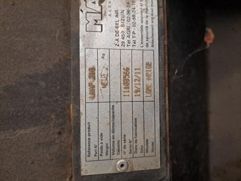 MAGSI LNAF 210 - Sniego peilis: foto 5 MAGSI LNAF 210 - Sniego peilis: foto 5