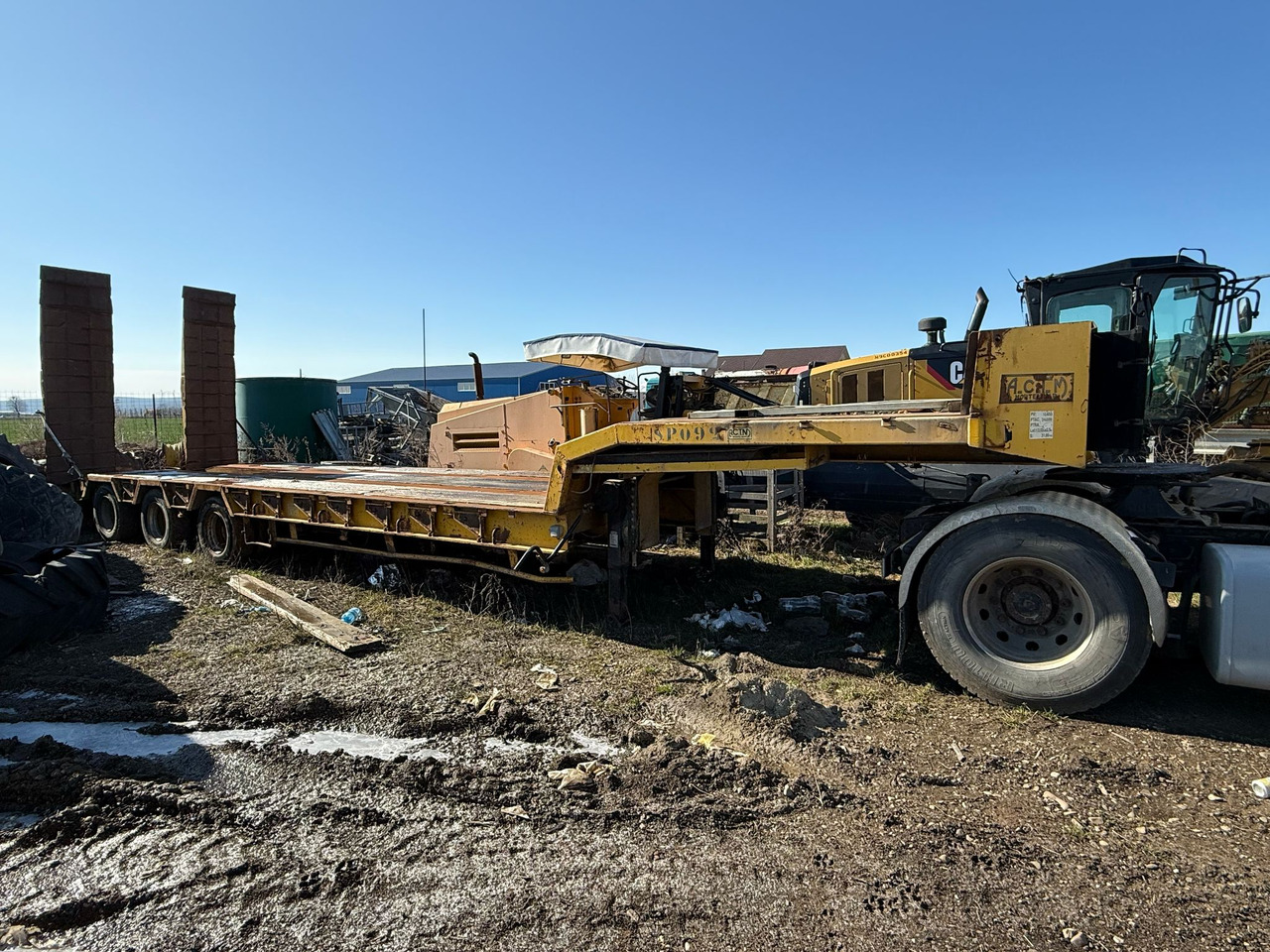 ACTM AC06 Trailer - Žemo profilio platforma puspriekabė: foto 1 ACTM AC06 Trailer - Žemo profilio platforma puspriekabė: foto 1