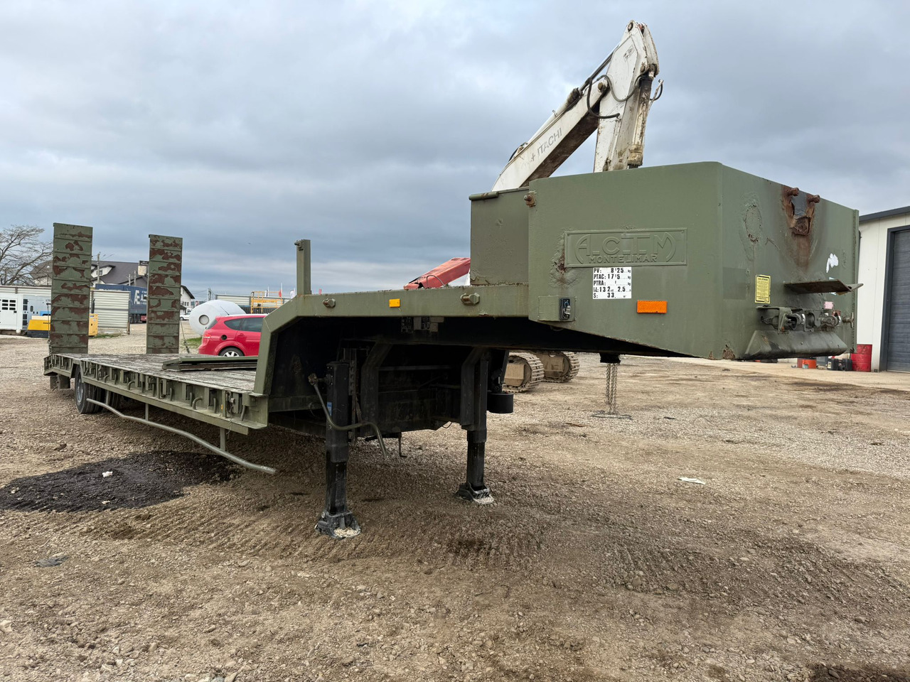 ACTM S2015 TRAILER - Žemo profilio platforma puspriekabė: foto 1 ACTM S2015 TRAILER - Žemo profilio platforma puspriekabė: foto 1