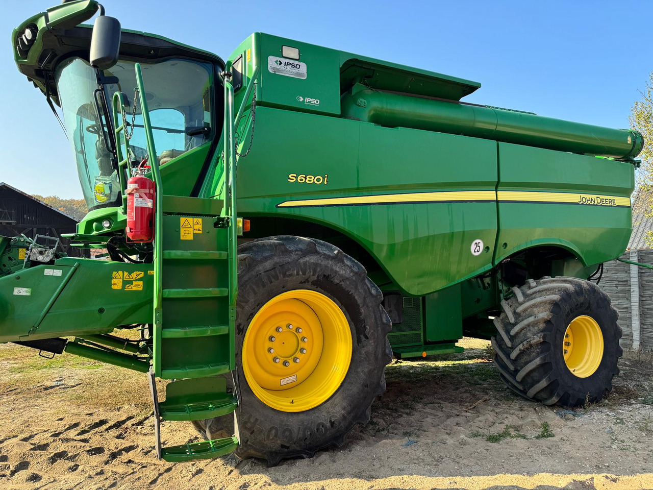 John Deere S680i combine + 635X Header + Zurn trailer - Derliaus nuėmimo kombainas: foto 2 John Deere S680i combine + 635X Header + Zurn trailer - Derliaus nuėmimo kombainas: foto 2
