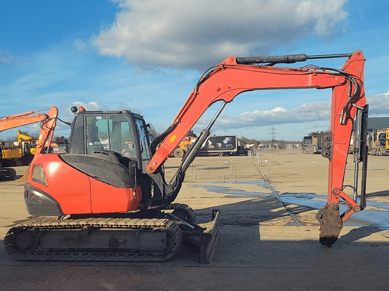 Kubota KX080-4A, TOP !!! - Vikšrinis ekskavatorius: foto 1 Kubota KX080-4A, TOP !!! - Vikšrinis ekskavatorius: foto 1