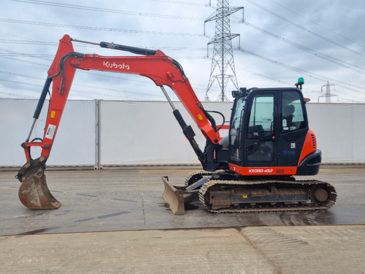 Kubota KX080-4A2 Excavator, TOP !!! - Mini ekskavatorius: foto 2 Kubota KX080-4A2 Excavator, TOP !!! - Mini ekskavatorius: foto 2