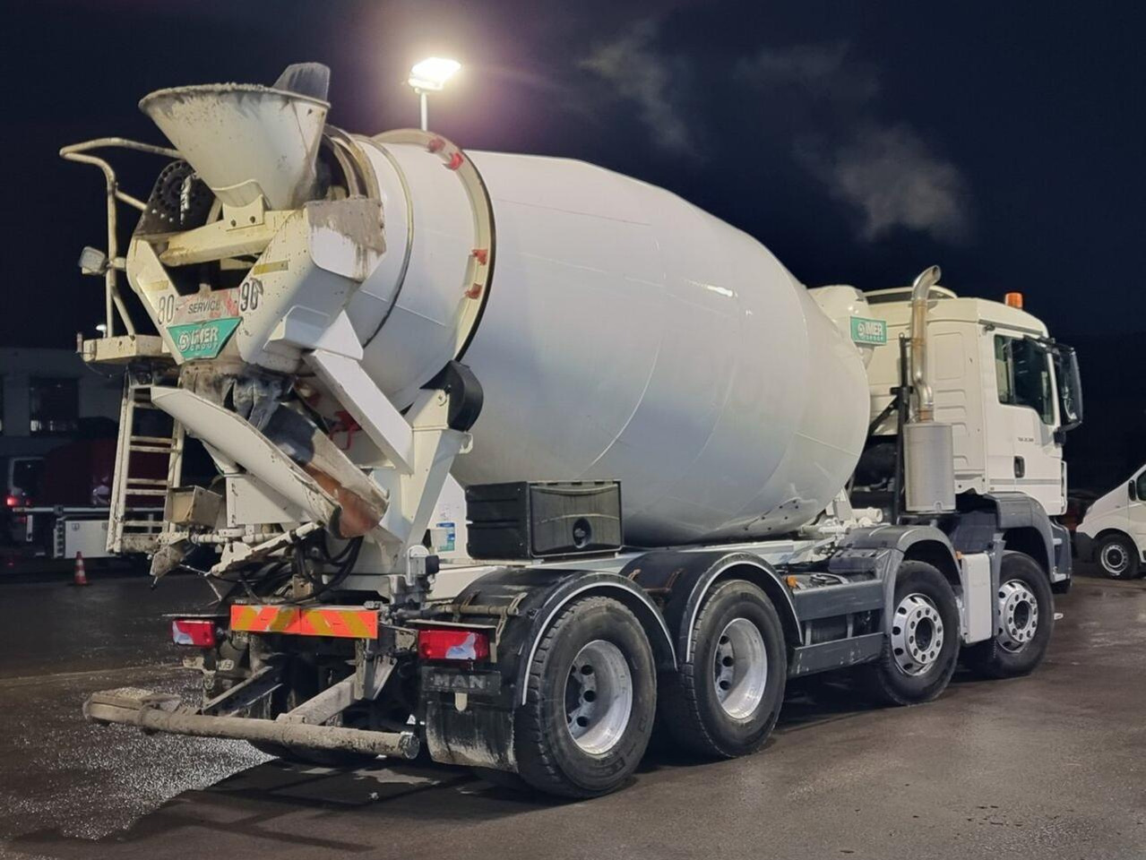 MAN TGS 32.360 8×4 Beton Mixer 9m3 - Betonvežis: foto 3 MAN TGS 32.360 8×4 Beton Mixer 9m3 - Betonvežis: foto 3