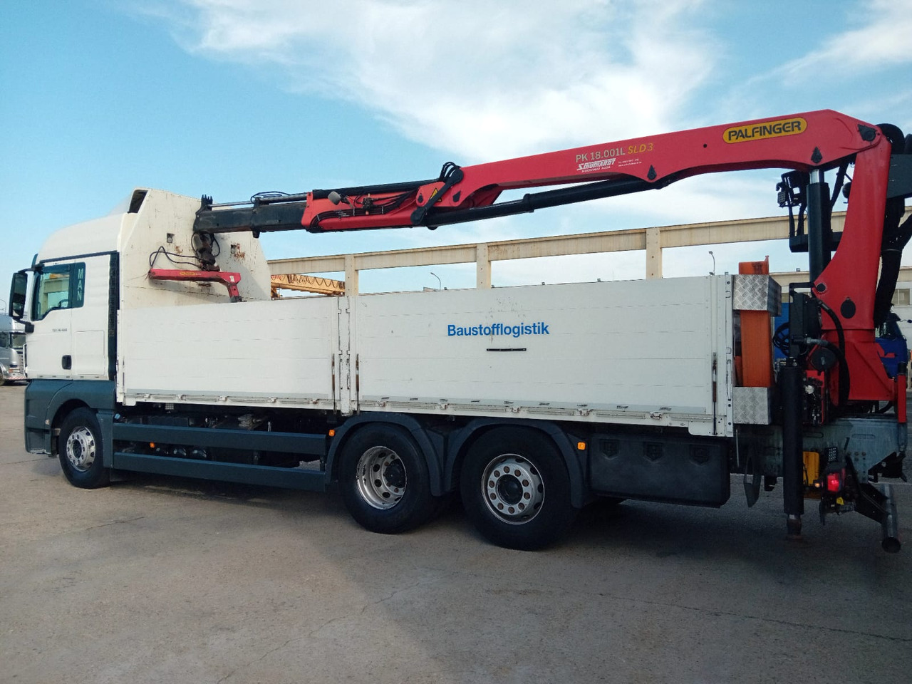 MAN TGX 26.460 6×2, Palfinger Crane PK 18001L - Platforminis/ Bortinis sunkvežimis, Sunkvežimis su kranu: foto 3 MAN TGX 26.460 6×2, Palfinger Crane PK 18001L - Platforminis/ Bortinis sunkvežimis, Sunkvežimis su kranu: foto 3