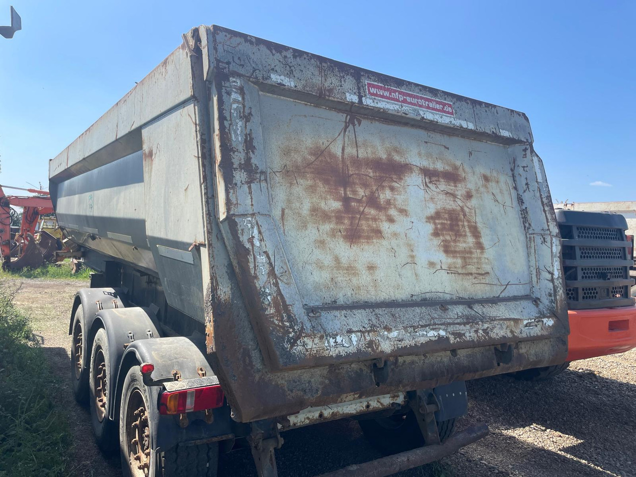 NPF-POTSDAM SKS 27 Tipper Semi-trailer - Savivartis puspriekabė: foto 5 NPF-POTSDAM SKS 27 Tipper Semi-trailer - Savivartis puspriekabė: foto 5