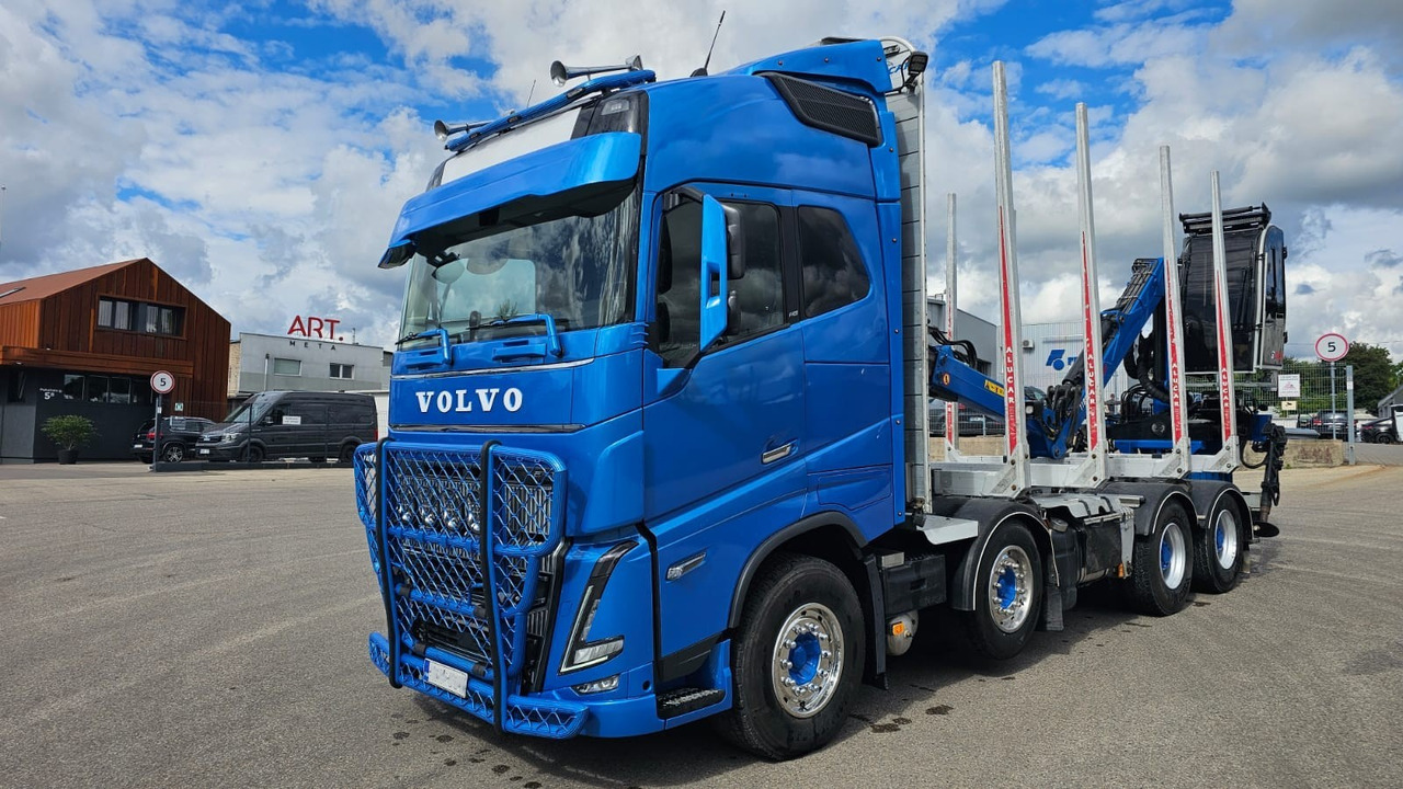 Volvo FH 750 Timber Truck - Miškovežis, Sunkvežimis su kranu: foto 1 Volvo FH 750 Timber Truck - Miškovežis, Sunkvežimis su kranu: foto 1