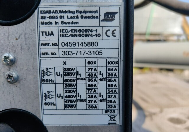 Suvirinimo įranga ESAB Monijänniteyksikkö - 3kpl: foto 8