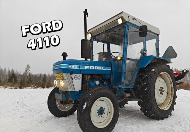 Ford 4110 traktori - Katso video! - Traktorius: foto 1 Ford 4110 traktori - Katso video! - Traktorius: foto 1