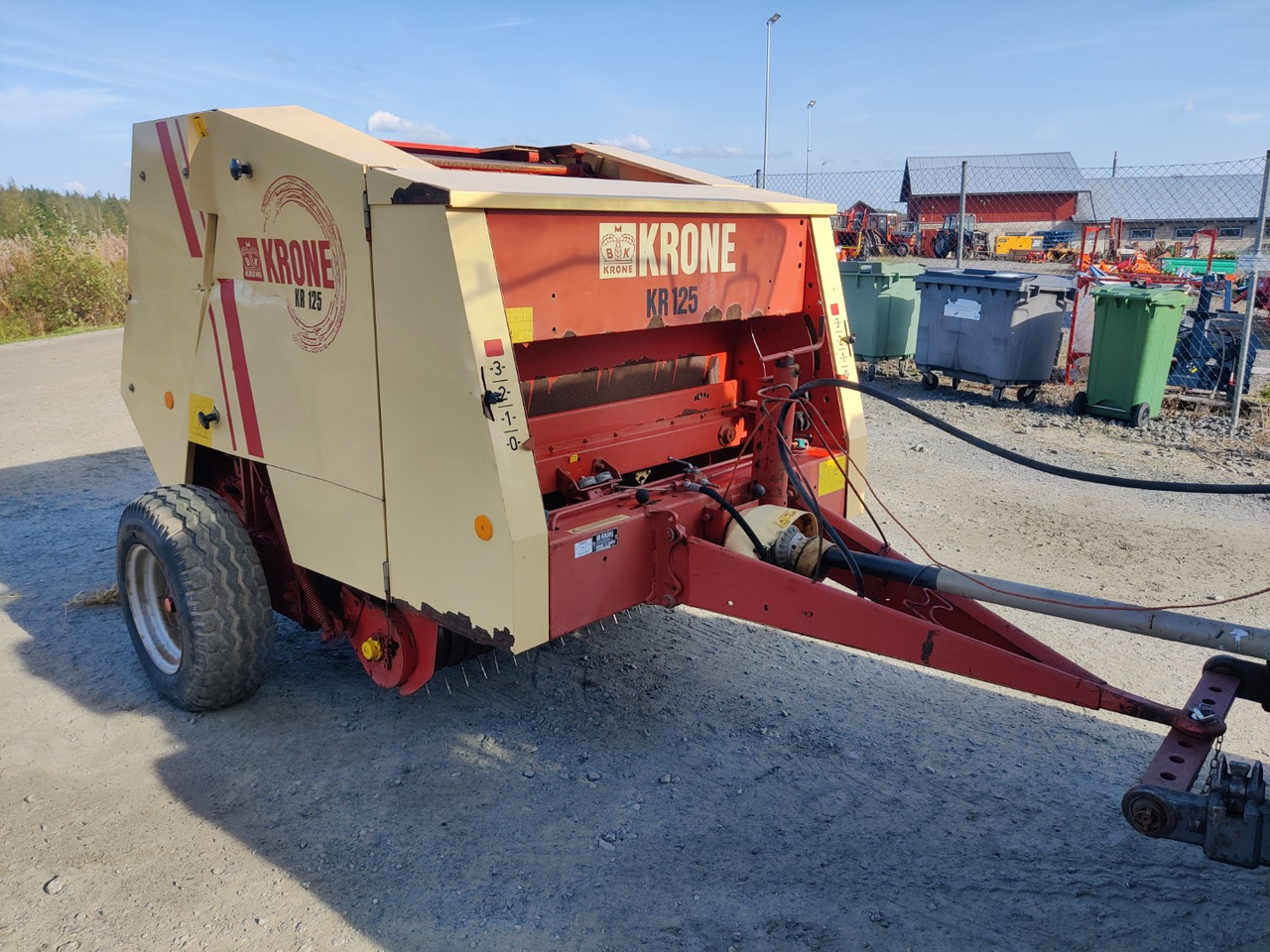 KRONE KR 125 - Ruloninis presas: foto 1 KRONE KR 125 - Ruloninis presas: foto 1