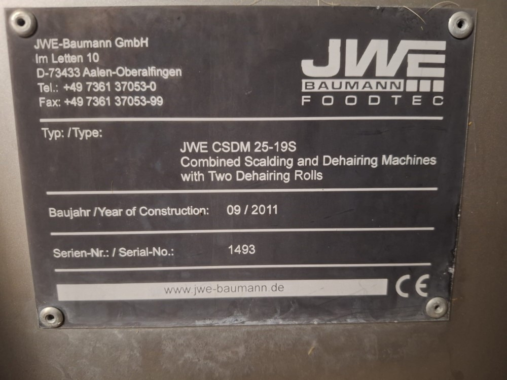 Kalttausallas JWE Baumann CSDM 25-19S Hyväkuntoinen! - Gyvulininkystės įranga: foto 3 Kalttausallas JWE Baumann CSDM 25-19S Hyväkuntoinen! - Gyvulininkystės įranga: foto 3