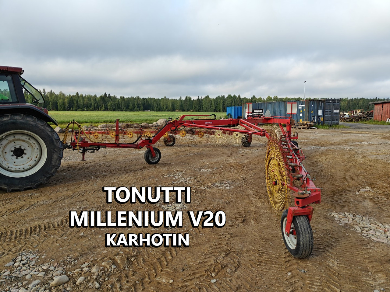Karhotin Tonutti Millennum V20 Työleveys n. 12 metriä, katso video! - Pašarų tvarkymo technika: foto 1 Karhotin Tonutti Millennum V20 Työleveys n. 12 metriä, katso video! - Pašarų tvarkymo technika: foto 1