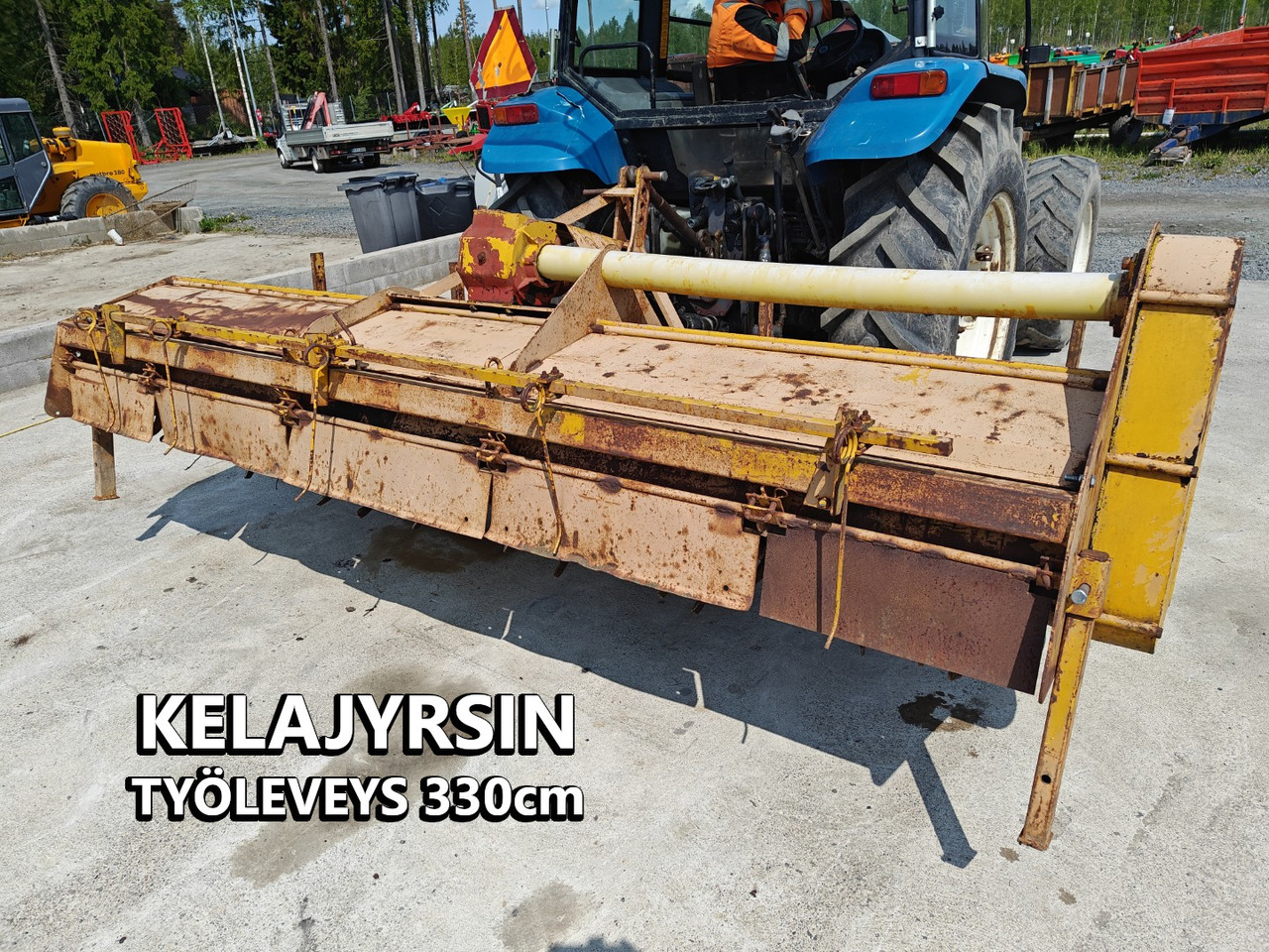 Kelajyrsin 330cm, katso video! - Žemės dirbimo freza: foto 1 Kelajyrsin 330cm, katso video! - Žemės dirbimo freza: foto 1