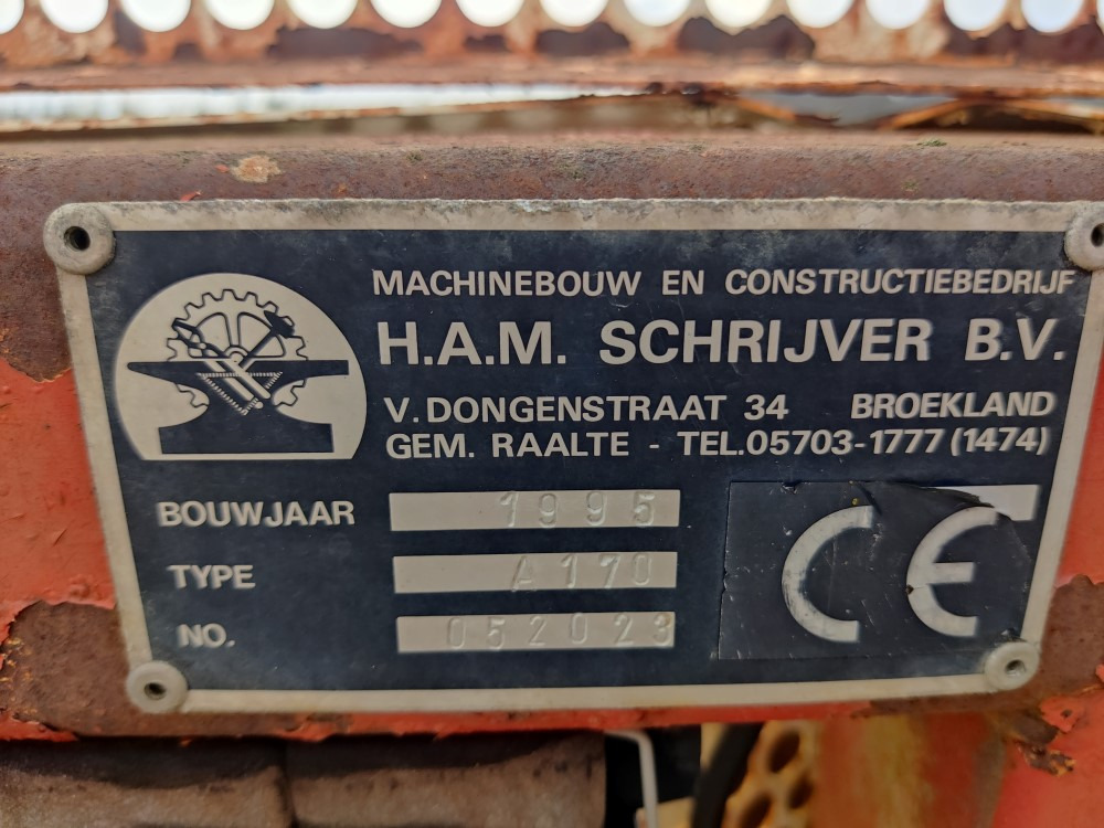 Schrijver Rehuleikkuri A170, katso video! - Gyvulininkystės įranga: foto 3 Schrijver Rehuleikkuri A170, katso video! - Gyvulininkystės įranga: foto 3